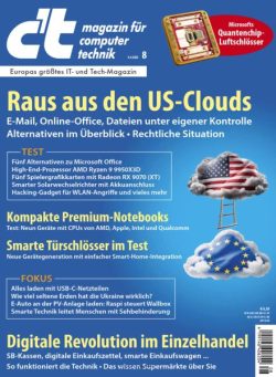 c’t Magazin – 04 April 2025