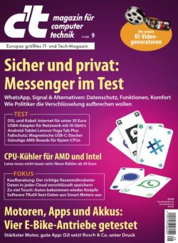 c’t Magazin fur Computertechnik – 16 April 2025