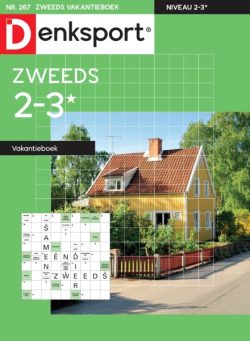 Denksport Zweeds 2-3 vakantieboek – 10 April 2025