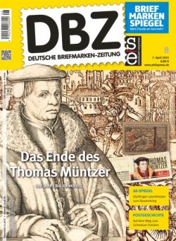 Deutsche Briefmarken-Zeitung – 7 April 2025