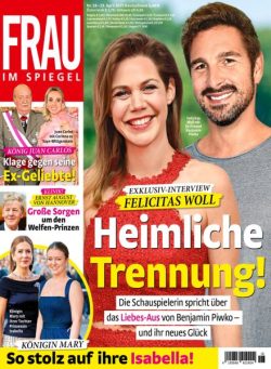 Frau im Spiegel – 23 April 2025