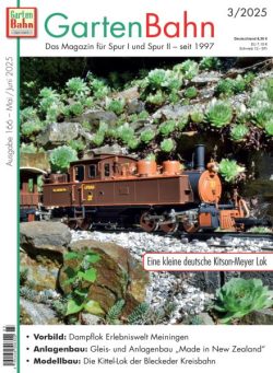 GartenBahn – Mai-Juni 2025