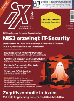 iX – Magazin fur professionelle IT – Marz 2024