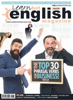 Learn Hot English – Issue 275 2025