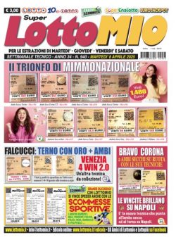 Lottomio del Giovedi – 8 Aprile 2025