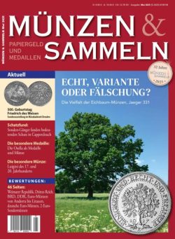 Munzen & Sammeln – Mai 2025