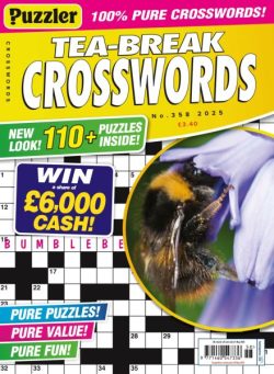 Puzzler Tea-Break Crosswords – Issue 358 2025