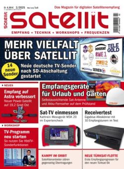 Satellit – Mai-Juni-Juli 2025