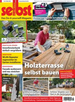 Selbst ist der Mann – Mai 2025