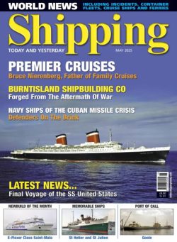 Shipping Today & Yesterday – May 2025