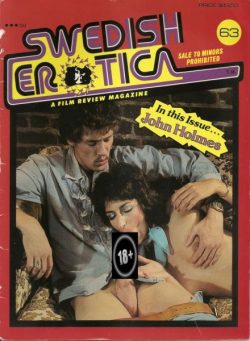 Swedish Erotica – N 63 John Holmes August 1982