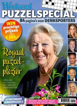 Weekend Special – Puzzelspecial – 24 April 2025