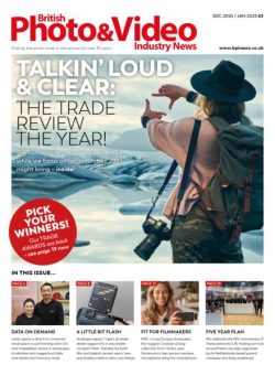 British Photo&Video Industry News – December 2024-January 2025