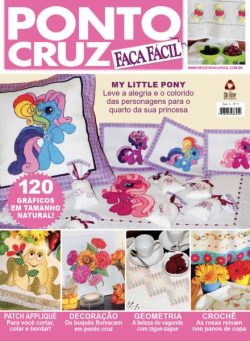 Faca Facil Ponto Cruz – Abril 2025