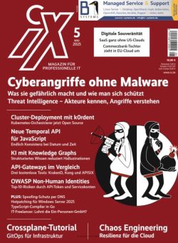 iX – Magazin fur professionelle IT – Mai 2025