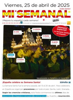Mi Semanal – 25 Abril 2025