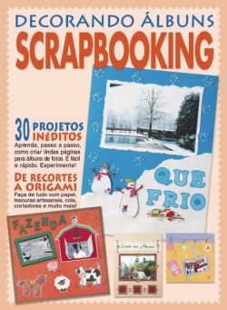 Decorando albuns Scrapbooking – Junho 2025