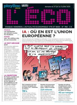 L’eCO – 27 Juin 2025