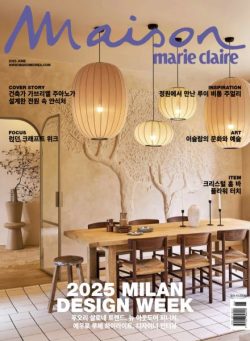 Marie Claire Maison Korea – June 2025