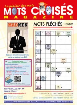 Mots Croises Magazine – 19 Juin 2025
