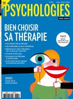 Psychologies – Hors-Serie N 89 – Juin-Juillet 2025
