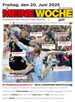 Meine Woche – 19 Juni 2025