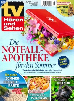TV HOren und Sehen – 4 Juli 2025